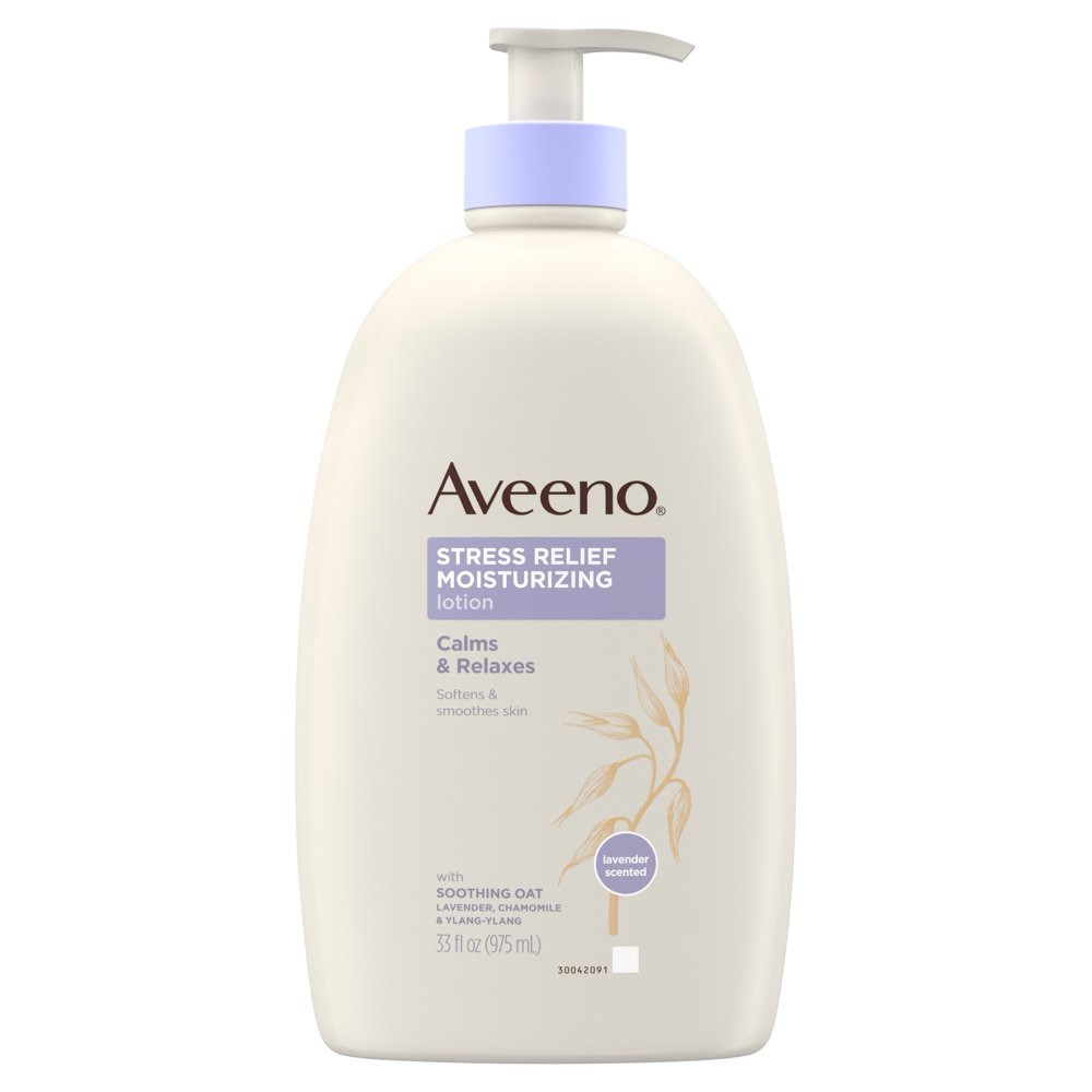 Aveeno Stress Relief Moisturizing Lotion to Calm & Relax, 33 fl. oz