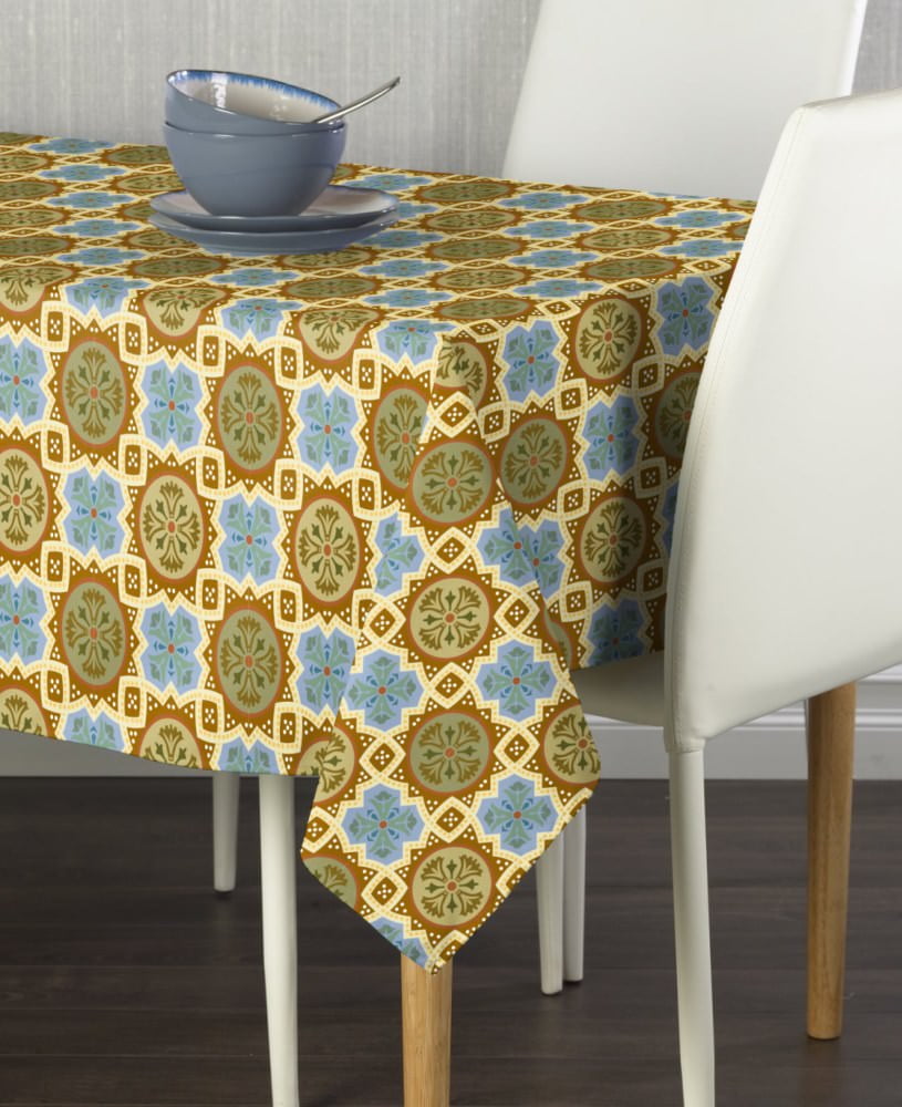Medallion Mosaic Tablecloth 60 X120 Walmart Com Walmart Com