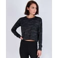 thumbnail image 4 of Real Essentials 5 Pack: Women's Dry Fit Crop Top - Long Sleeve Crew Neck Stretch Athletic Tee (Available in Plus Size), 4 of 7