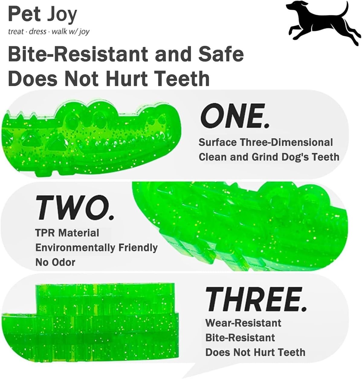 Slow Feed Chew and Fetch Crocodile Dog Slow Feeder Interactive Puzzle Toy Cute Chew Toys Alligator Treat Dispenser for Small Medium Large Dogs Tough Gator Bite and Brush Teeth Cleaning(L*2)