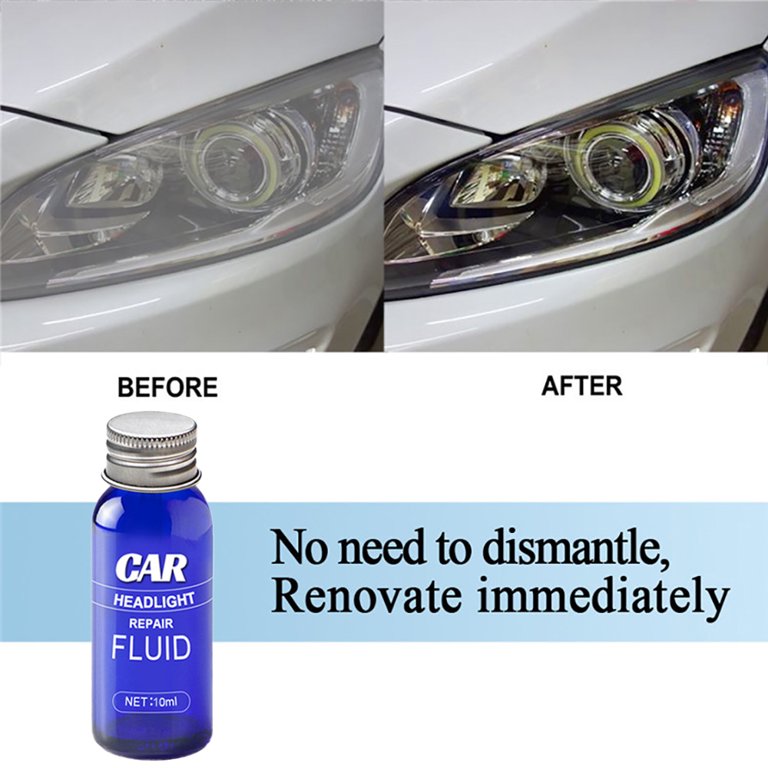 N N Car Headlight Repair Agent Wipe New Headlight Restore Taillight Repair Kit with Lens Restoration Cleaner