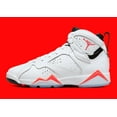 thumbnail image 1 of Ni - ke Ni - ke Air Jordan VII 7 Retro White Infrared Crimson Red Black CU9307-160 Men's, 1 of 5
