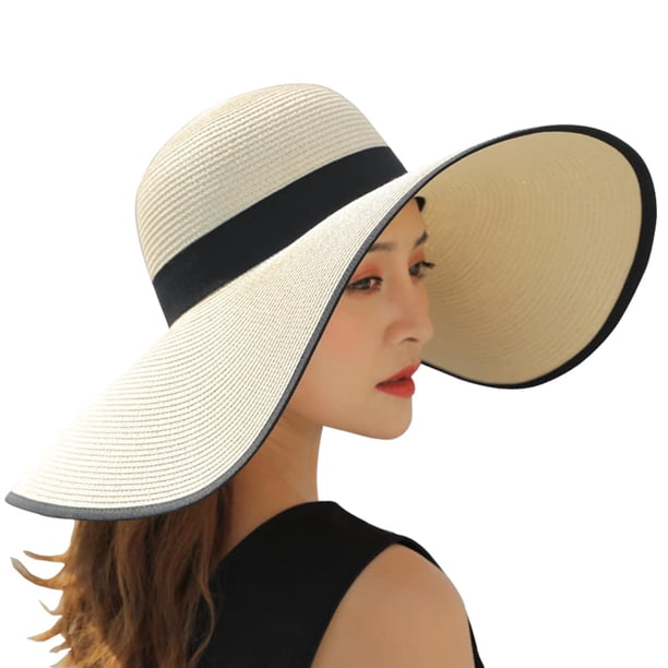 Nueva Plegable Para Mujeres Verano Playa Sombrero ... – Grandado