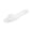 Clear, variant on Gradient Jelly Slide Sandals Women Open Toe Slip-On Flat Mules-Clear PVC Summer Beach Shoes for Women-Single Strap for Poolside & Vacation Trips Clear