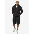 thumbnail image 4 of KingSize Men's Big & Tall French Terry Zip-Up Hoodie, 4 of 4
