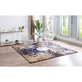thumbnail image 3 of Rugs.com Carnevale Collection Rug – 8 Ft Square Navy Blue Medium Rug Perfect For Living Rooms, Kitchens, Entryways, 3 of 9