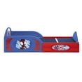 thumbnail image 5 of Marvel Spidey and His Amazing Friends Sleep and Play Toddler Bed with Built-In Guardrails by Delta Children, Blue, 5 of 11