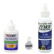Zymox Retail Solution and Ear Cleaner Hydrocortisone Free SET