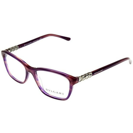 Bvlgari Womens Prescription Eyewear Framesr Violet Rectangular BV4097B 5254 Size: Lens/ Bridge/ Temple: 51-16-140