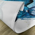 thumbnail image 5 of Ambesonne Sports Place Mats Set of 4, Bicyclist Color Splashes, Standard Size, Blue Aqua Pale Green, 5 of 6