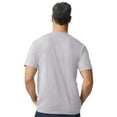 thumbnail image 4 of Gildan Softstyle Men's Midweight T-Shirt, Short Sleeve Classic Fit Cotton Tee, Sport Grey, M, 4 of 5