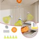thumbnail image 3 of Entrenador de bádminton para practicar en solitario - Diseño de ciclotrón elástico, ajustable para niños y adultos, uso en interiores y exteriores para mejorar las habilidades, 3 of 8