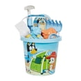 thumbnail image 1 of Juego de juguetes de arena con forma de cubo de playa Bluey para niños pequeños, 9 unidades, 1 of 1