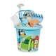 thumbnail image 1 of Juego de juguetes de arena con forma de cubo de playa Bluey para niños pequeños, 9 unidades, 1 of 1