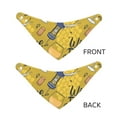 thumbnail image 6 of Kll White Wine Seamless Dog Bandanas,Triangle Reversible Pet Scarf For Small Medium Large And Extra Large Dogs-Large, 6 of 7