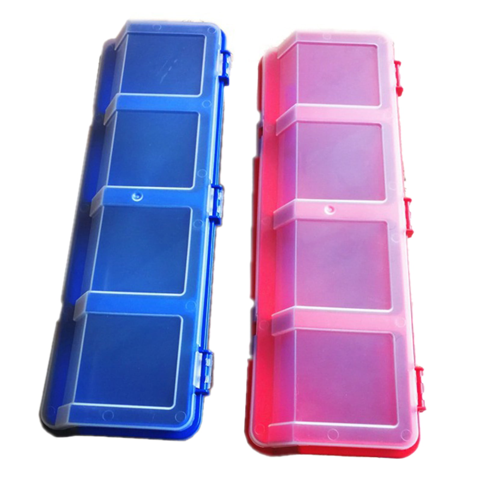 ToolBox Parts Storage Box Plastic Compartment with Cover Hardware Tool Box  Multi-Function Combination Classification Screw Box Components Sorting  Organizer Holder Small Parts Screw Toolbox Case 