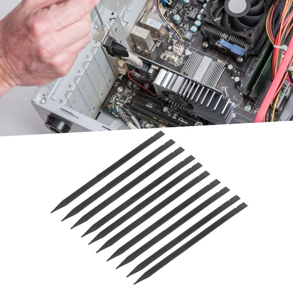 Fyydes 10Pcs Plastic Spudger Pointed Flat Head Pry Bar Electronics Disassemble Opening Tool BEST‑126,Open Pry Bar,Opening Pry Tool