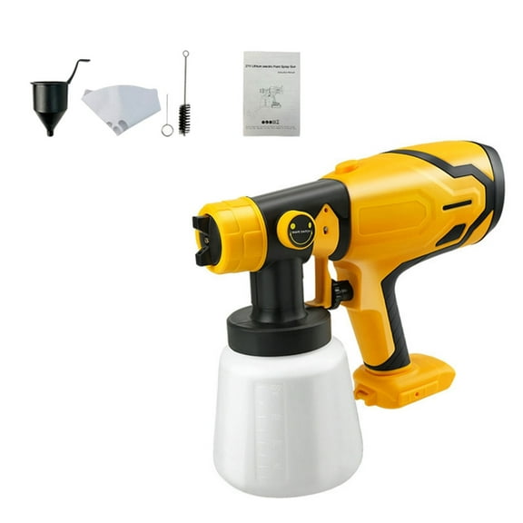 HVLP Airless Paint Sprayer 600W with Nozzles 3 Patterns for Home Projects