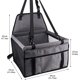 thumbnail image 5 of Bolsa transportadora para perros y gatos con asiento elevador, asiento elevador para coche de tela Oxford impermeable, adecuado para mascotas pequeñas y medianas., 5 of 5