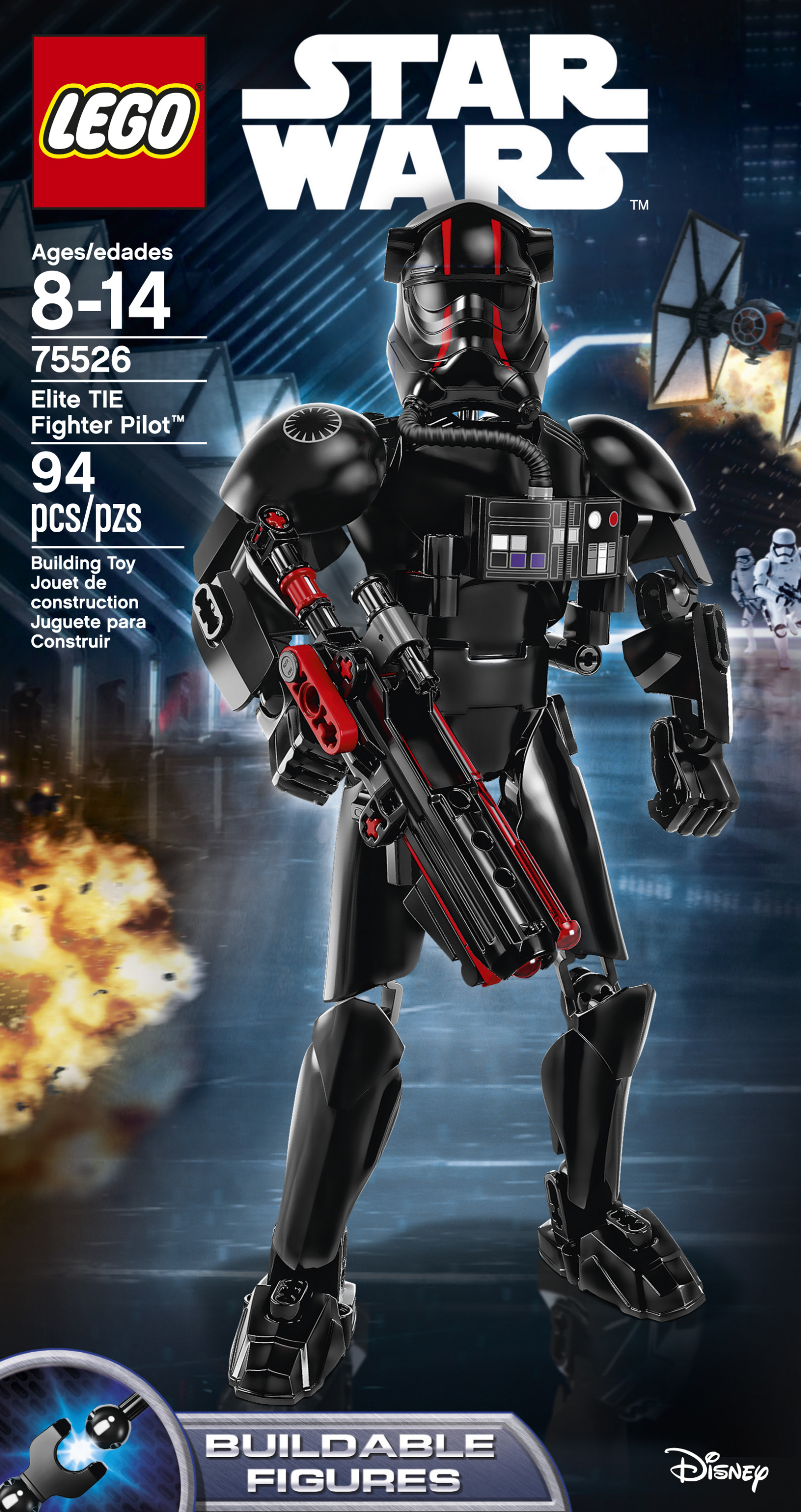 LEGO Star Wars™ Elite TIE Fighter Pilot 75526 (94 Pieces) - Walmart.com