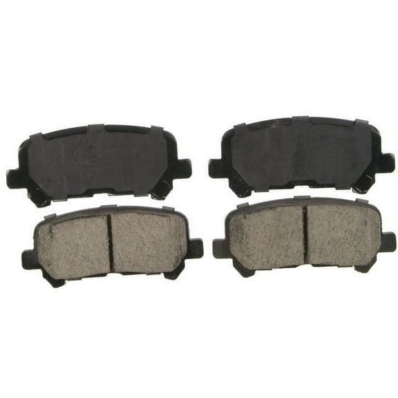 Rear Brake Pad Set - Compatible with 2007 - 2013 Acura MDX 2008 2009 2010 2011 2012