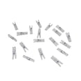 thumbnail image 1 of Wosthever 100 Uds. Pinzas para la ropa, Mini Clips transparentes pequeños, soporte para clavijas, aparatos artesanales, Gadget, pantalla de Decoración del hogar  200 piezas, 1 of 6