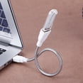 thumbnail image 4 of Cable Adaptador LED Extensión USB A Tubo Flexible Metal, 4 of 6