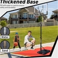 thumbnail image 5 of JERFIT 44" Portable Basketball Hoop System with Wheels, Height Adjustable 5.7-10ft, Outdoor/Indoor Goal with Polycarbonate Backboard, Stable Base for Sand/Water, 5 of 7