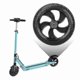 thumbnail image 3 of Rear Wheel Compatible With Kugoo S1 / S2 / S3 Electric Scooter Rear Hub And Tires, 3 of 5