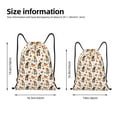 thumbnail image 2 of Lukts Halloween Gnomes Pattern Drawstring Backpack Bag Sport Gym Sackpack,String Backpack Sport Bag Sack,Cinch Tote Gym Backpack-Medium, 2 of 6