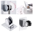 thumbnail image 1 of Soporte ajustable para la ducha del baño con pack de 2 – sin taladrar soporte de pared, soporte de ducha ajustable en ángulo ABS, resistente antioxidante, 7x9,5cm, 1 of 9