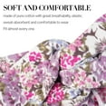 thumbnail image 5 of 4PCS Boho Headbands for Women Bohemian Flower Printed Yoga Headband Sports Headband Workout Headband, 5 of 7