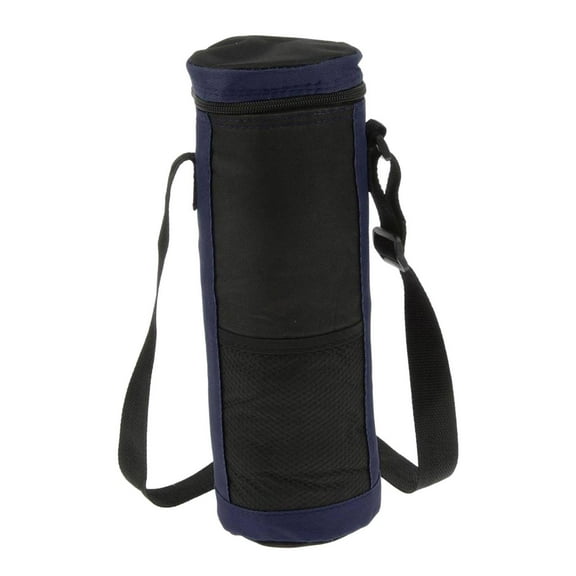 Zxpjkyu 2L Portable Bottle Insulated Cooler Bag With Carry Strap for Drinks Wine Bottles for Picnics, Festivals & Camping Drink Cooling Tote Blue