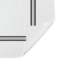 thumbnail image 6 of Creative Products Classic White Monogrammed Shower Curtain - M, 6 of 7
