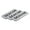 Brushed Silver, variant on All Quality Badges Deacon 1 x 3" Name Tag, Silver (3 Pack)