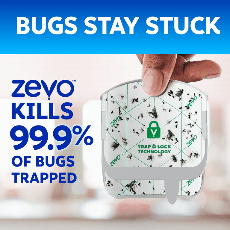 Zevo Plant Flying Insect Trap Refill - 3 Plant Refill Cartridges