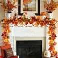 thumbnail image 5 of Artificial flowers,Artificial Maple Garland Autumn Home Decor Festival Vibe And Versatile Artificial Maple Decoration, 5 of 6