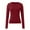 Red, variant on BAODANN Women's Casual Long Sleeve T Shirt Solid Color Slim Fit Base Top Layering Long Sleeve Shirts for Women Womens Long Sleeve Compression Shirt Long Sleeve Summer Shirt Long Sleeves Women Shirt