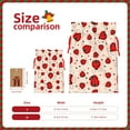 thumbnail image 3 of Fuzoiu Red Ladybug Print Christmas Gift Bag,Burlap Gift Bag with Drawstring Closure & Hang Tag,Perfect for Holidays, Birthdays, and Special Occasions-Small, 3 of 7