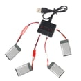 thumbnail image 3 of lanema 4 in 1 Battery Drone Charger Durable 4 Output Ports Practical 3.7V Lipo Battery, 3 of 6