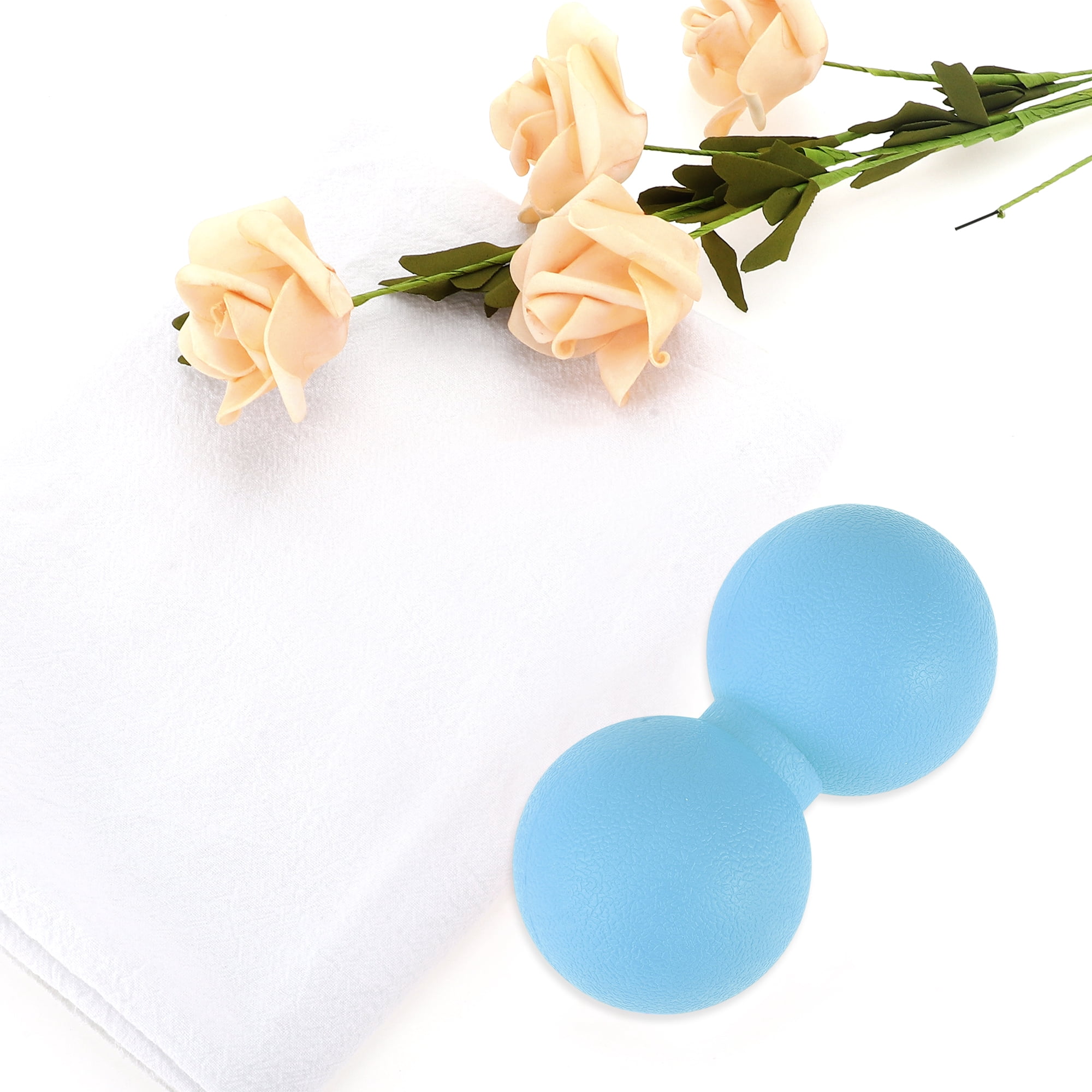 Unique Bargains Massage Ball Massager 4.76x2.56x2.56 1 Pc Macaron Blue