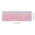 thumbnail image 2 of Masteelf Silicone Pink Keyboard Cover for Protection Easy to Clean Thin Breathable Laptop Accessory 15.6 Inches, 2 of 8