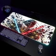 thumbnail image 2 of War-alfombrilla de ratón RGB grande para Gaming, LED grande alfombrilla de ratón, alfombrilla de escritorio, Teclado retroiluminado LIUWENJING unisex, 2 of 2
