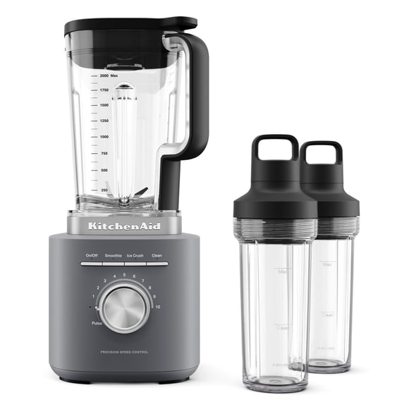Licuadora KitchenAid KSB2078 1700W Jarra 2L y 2 Jarras Personales
