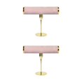 thumbnail image 4 of Justharion Home Tabletop Bracelet Bangle Holder Watch Organizer T Bar Stylish and Functional Pink S 2Set, 4 of 6