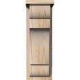 thumbnail image 2 of 7 1/2"W x 10"D x 22"H New Brighton Smooth Corbel w/Backplate, Douglas Fir, 2 of 9