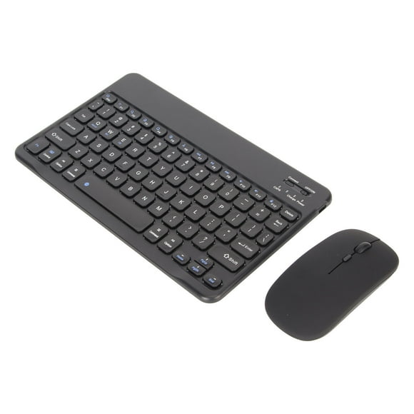 Wirelessly Keyboard And Mouse Combo, 10 Inch Bluetooths Keyboard And Mouse Set For For Win For IOS, Portable Waterproof Matching Keyboard Mouse For Travel Business