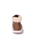 thumbnail image 3 of Wonder Nation Toddler Girls’ Lace Up Boots with Faux Fur Trim, 3 of 5