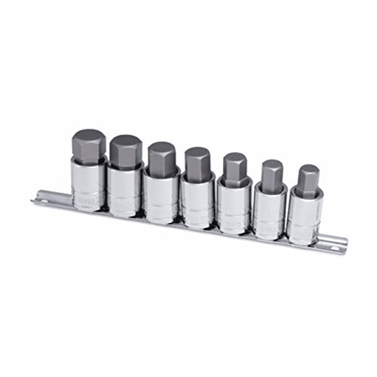 TITAN 7-PC 1/2" DR METRIC LARGE HEX