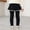 Black, variant on Liyamei Girls Lined Leggings with Thick Warm Thermal for Winter Outerwear Size 0-9 Years